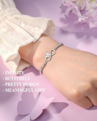 UPROMI 5th Grade/8th Grade Graduation Gifts for Girls Class Of 2024 Graduation Gifts Butterfly Bracelet3