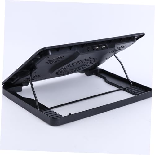 Base de enfriamiento para laptop con ventiladores ultra silenciosos miniatura 3