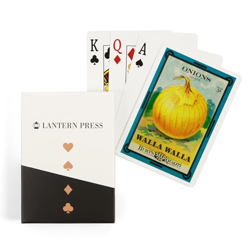 Lantern Press Baraja de Poker 52 Cartas Tamaño Poker