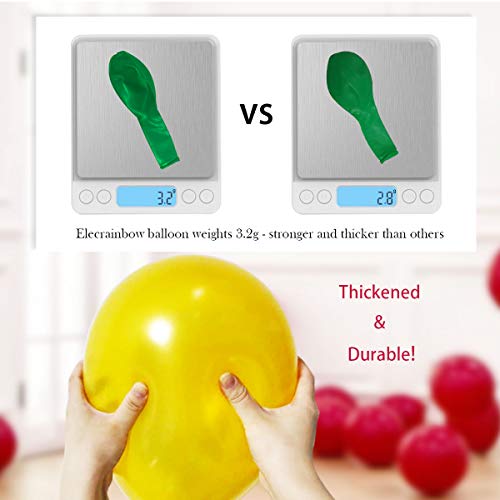Elecrainbow 12 Inches 320 Grams Thickened Dark Green Balloons,Green Party Supplies For Birthday Wedding Baby Shower St Patrick's Day Thanksgiving Jungle Woodland Animal Party,100 Count #TOP4