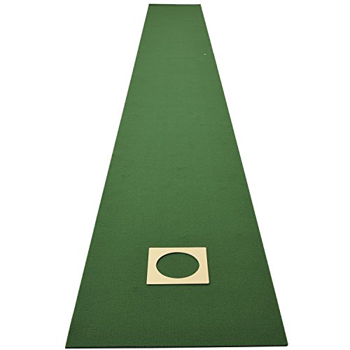 Tapis de putting de golf Yamazen 45cm x 4m avec trou et antiderapant WGPM4540