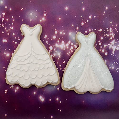 Princess Dress, Sweet Cookie Crumbs Cookie Cutter, Stainless Steel, Dishwasher Safe #TOP2