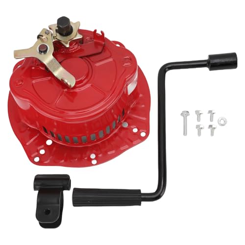 Srliya Reemplazo de Arranque de Manivela de Mano para 170f 173f 178f 186f 188f 192f 195f Ensamblaje de Arranque para Motor Vertical Enfriado por Aire