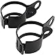 ANCLLO Motorrad-Blinker-Halterung, Klemme, schwarz, Motorrad-Lichtanzeiger, Gabel-Halterung, 30–43 mm