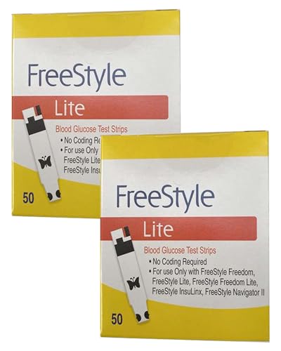 Glucose 100 Test Strips 2 Pack of 50