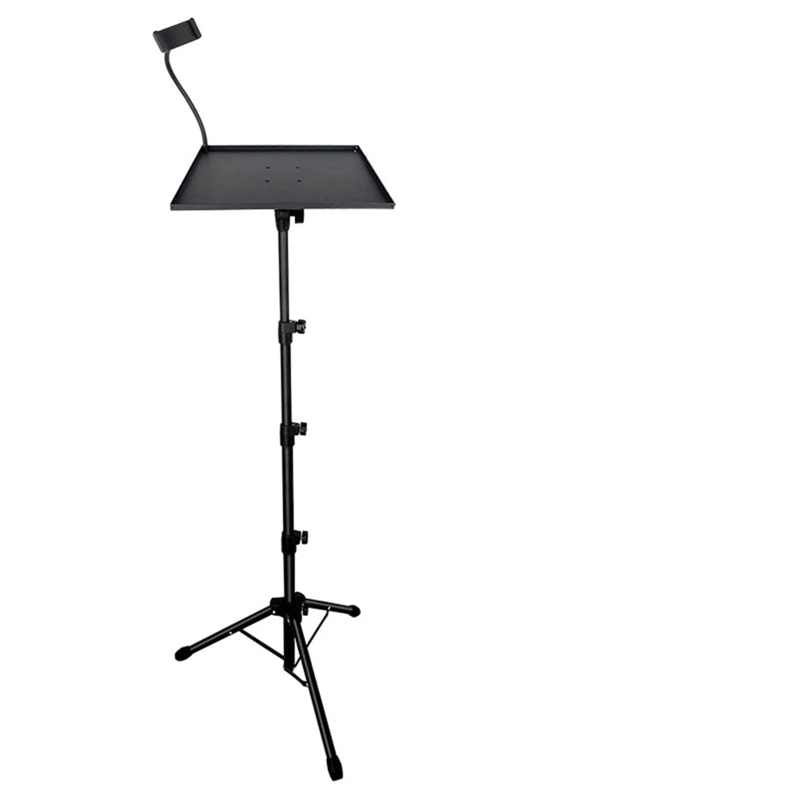 Aramox Projektor Statyw Trójnożny z Półką, Wysokość 61-160 Cm (TYPE 2)