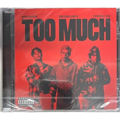 Jung Kook (BTS) Ft The Kid Laroi & Central Cee - Too Much - CD Single