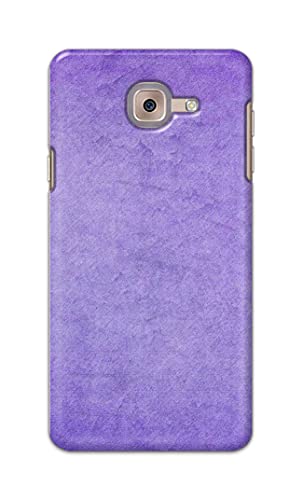 Image of Plain Purple Hard Back Case Cover for Samsung Galaxy J7 Max /Samsung On Max, SM-G615F / DS Back Cover -(J5) VNS2226