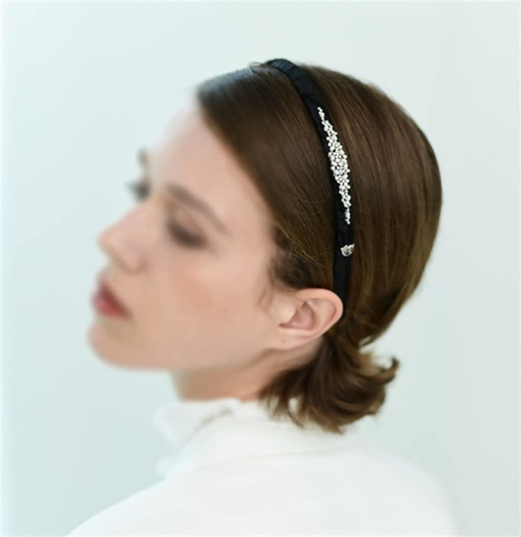 fasce per capelli da donna Cerchietto for capelli Fascia retrò femminile Sen Copricapo legato Accessori for capelli femminili Cerchietto for capelli