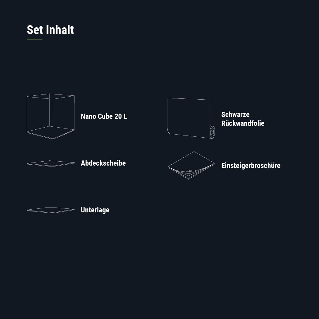 Dennerle Nano Cube 20 L - Das Original