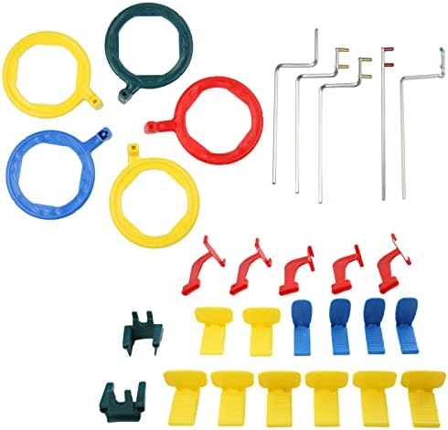Dental X-Ray Positioner Holders FPS 3000 Assistant Accessories Can Be Used for All Intra Oral Machine Film Positioning System Size Complete Kits Dental Students Practice Set Multicolor