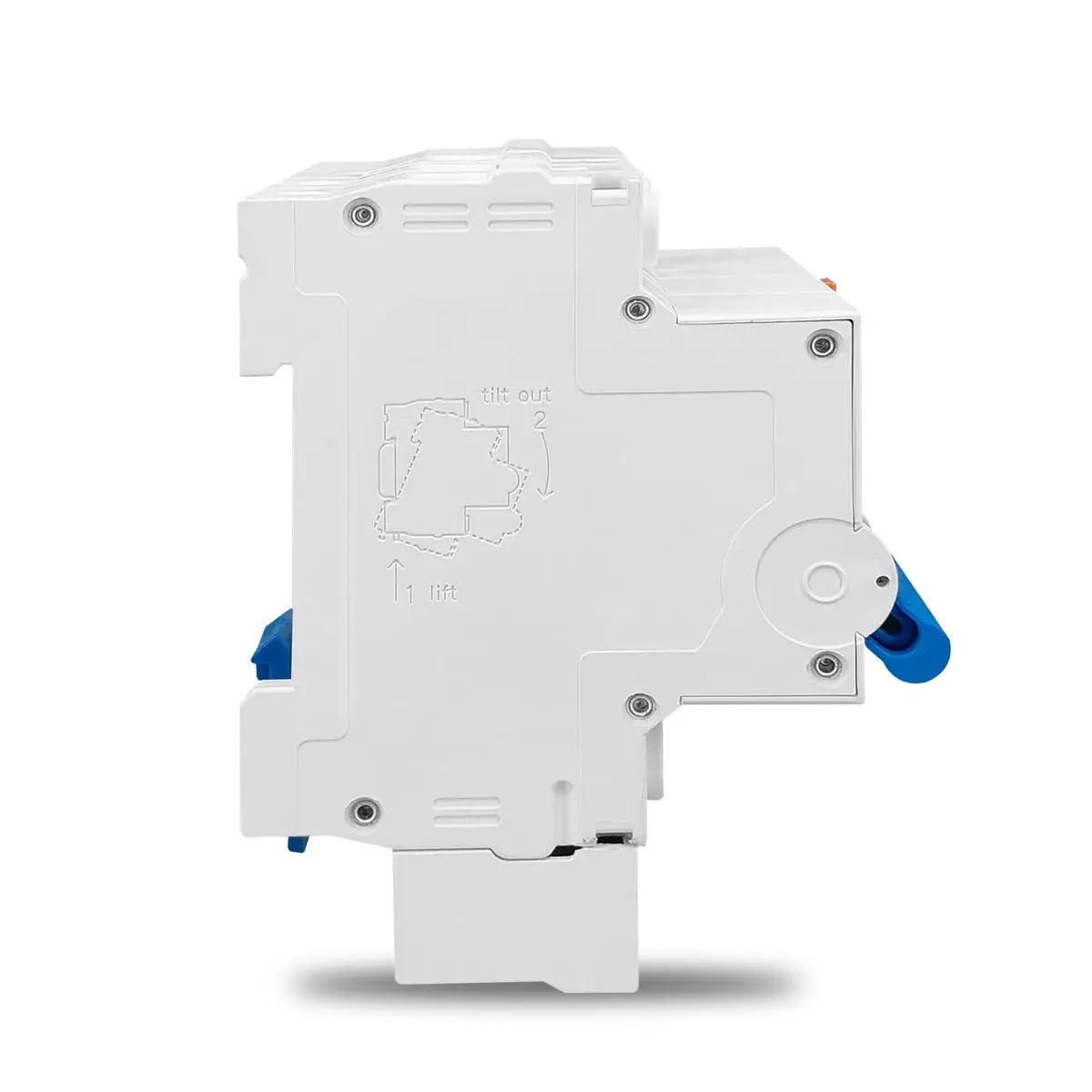 Salvavita Riarmo Automatico Interruttore Principale, Interruttore differenziale sovratensione, RCBO, MCB Contro i fulmini SPD Differenziale Riarmo Automatico(20A)