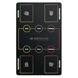 Veefriends Compatible Playmat with Zones - 17" x 11" Unofficial Two Player Card Mat Gift Trading Card Game Accessories