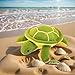 Pgsnhxj Cute Sea Turtle Stuffed Animals, Turtle Plush Toy Birthday Xmas Gift for Kids (9.8inch)