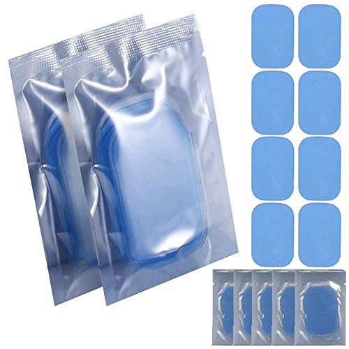 KT Deals Gel Pads for Muscle Toner Replacement Gel Pad Abs Stimulator Machine EMS Toning Belt 20 Gel Pads/Sheets