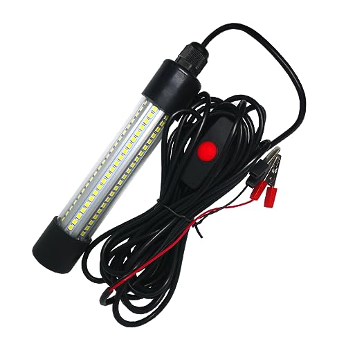 GANAZONO 1Pc Fishing Lamp Green Night Light for Attracting Fish Durable and Portable for Night Fishing Rivers and Lakes Underwater Light View