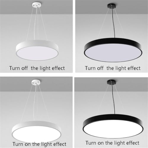 Lámpara colgante LED de 47 pulgadas ajustable para techos de dormitorio 4