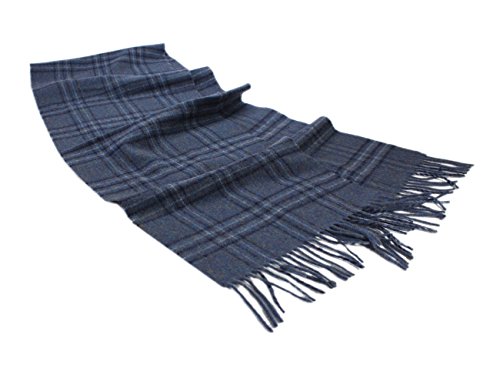 Biddy Murphy Plaid Wool Scarf 100% Lambswool Scarf 12