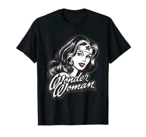 DC Comics Wonder Woman Hint of Red Camiseta