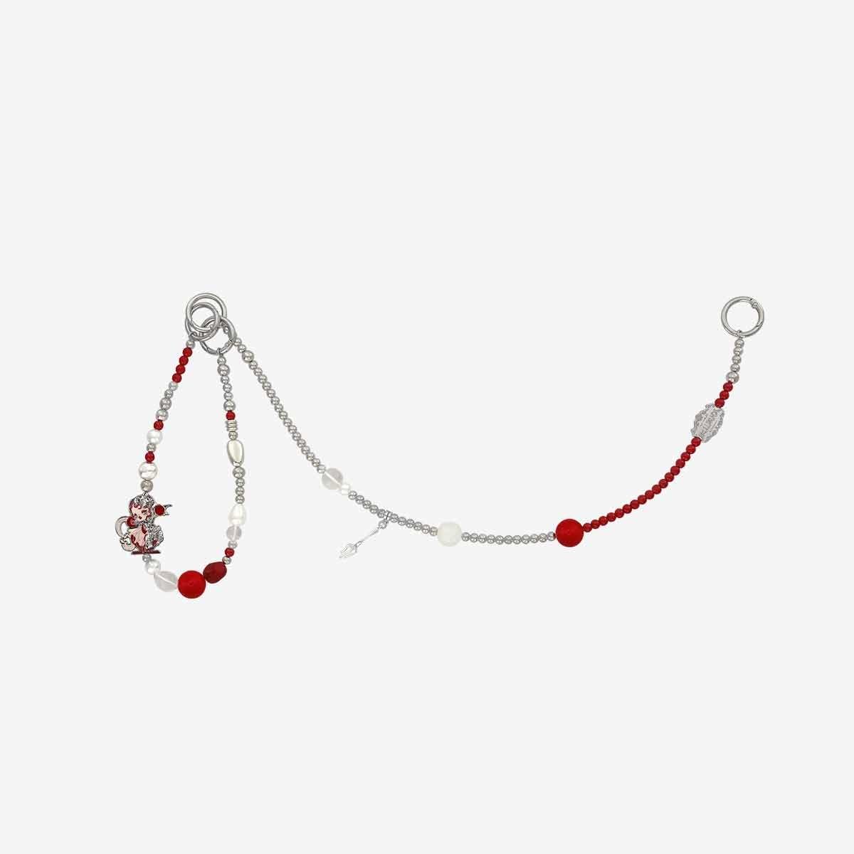 Pop Mart Multicolor Skullpanda The Feast Begins Series Multifunctional Pendant Set | Designer Collectible Accessory Set L 1 Box