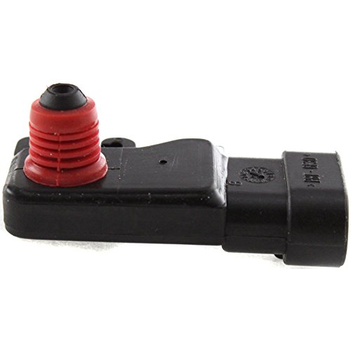 Evan-Fischer Map Sensor Compatible With Chevrolet Corvette 97-08 / Malibu 04-07 Post Type 3-Prong Male Terminal #TOP2