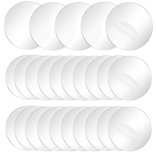 Image of 25Pcs Double Sided Mounting Pads Clear Sticky Pads Heavy Duty Adhesive Tape for DIY Reusable Sticky Pads for Home Decor and Crafts