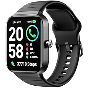 Fitpolo Smart Watch for Men Women,1.8″ Touchscreen Fitness Tracker Bluetooth Call Alexa SpO2 Heart Rate Monitor Sleep Calorie Step Counter Waterproof Activity Tracker and Smartwatch for Android iPhone