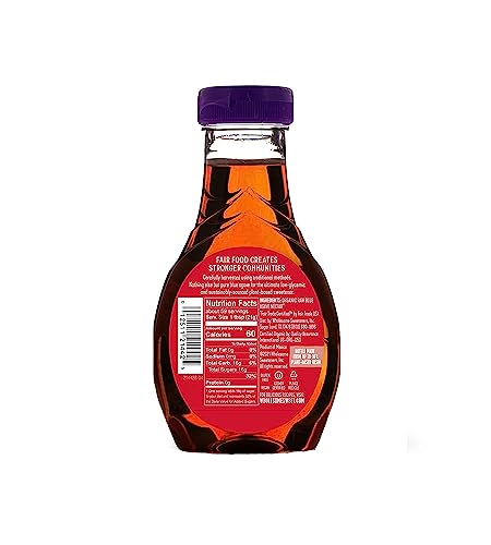image for Wholesome Sweeteners 44-Ounce Organic Raw Blue Agave Nectar, Fair Trad