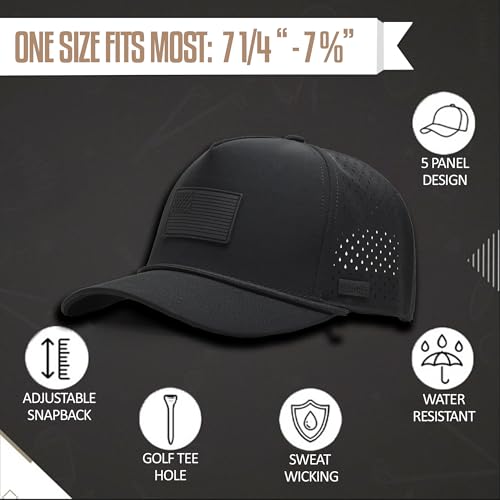 Image of Curves & Clubs Titties Golf Hat - Funny Golf Hat, Titties Hat - Funny American Hat - One-Size-Fits-All - Men's Gifts