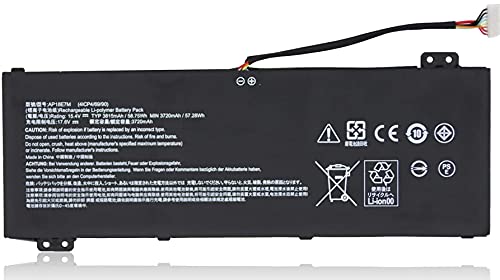 ASKC AP18E7M Laptop Akku für Acer Nitro 5 AN517-51 AN515-54 AN515-55 AN515-43 Nitro 7 AN715-51 Aspire 7 A715-74G Predator Helios 300 PH315-52 PH317-53 AP18E8M 15.4V 58.75Wh