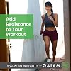 Gaiam Hand Weights for Women & Men Soft Dumbbell Walking Hand Weight Sets with Hand Strap