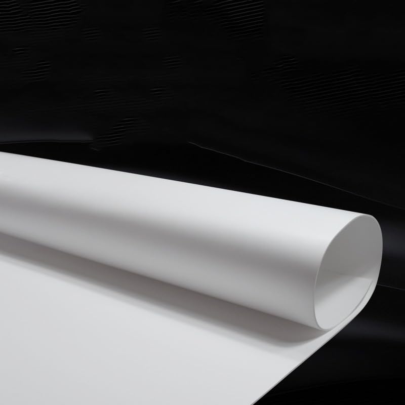 High-Temperature White Expanded PTFE Board - 0.5-8mm Soft-Sealing Foam for Seals, 1PC, Durable and Versatile Material(200x200x5mm)
