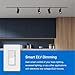Lutron Diva Smart Dimmer Switch ELV+ for Caseta Lighting, 250-Watt LED, Neutral Required, Smart Dimmer Switch, DVRF-5NE-WH, White