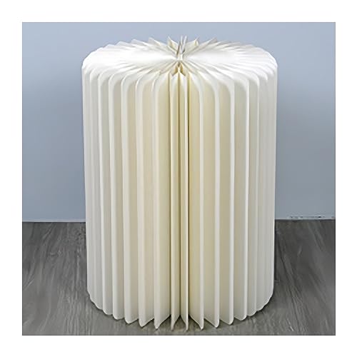 Piédestal en carton pliable 40cm avec couvercle acrylique pour fête