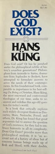 Does God Exist?: An Answer for Today (English a... 0385135920 Book Cover