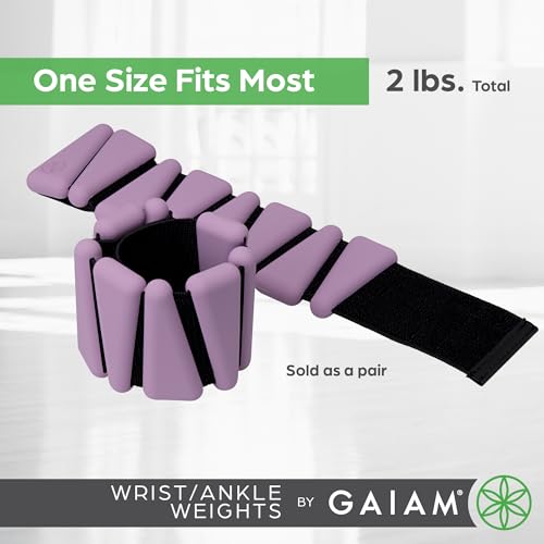 Gaiam Wearable Bracelet to Strengthen, Tone & Sculpt, Adjustable Ankle Weights for Women & Men for Yoga by Gaiam - Image 6