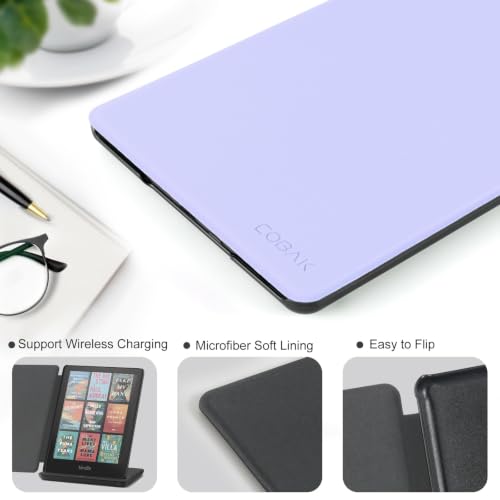 Image of CoBak Case for 7 inch E-Readers - All New PU Leather Cover with Auto Sleep Wake Feature for E-Readers 2024 Released