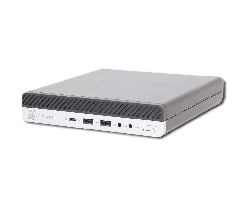 HP ProDesk 600 G4 Mini ordinateur de bureau Intel Core i5 8500T 256 Go SSD 8 Go de mémoire Windows 11 Pro Ordinateur de bureau Mini PC (reconditionné)