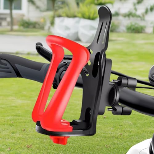Support de bouteille d'eau pour vélo avec fixation guidon rotative et sûre - 2