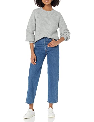 Image of Amazon Essentials Women's Ribbed Long Sleeve Crewneck Sweater