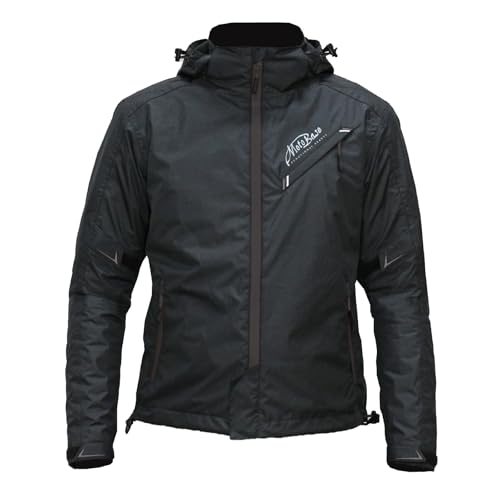 [モトベース] 春秋モデル 防風・防水 バイク用ジャケット プロテクション...