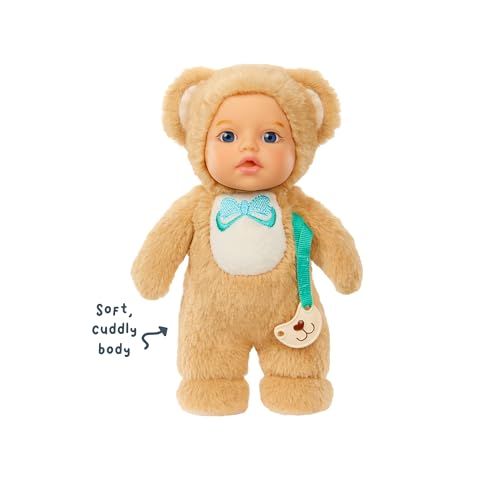 Baby Born Cozy Cuties Soft Baby Doll- Bear & Puppy 2-Pack, Plush Baby Doll for Newborn Babies Ages 0 & Up - Thumbnail 3