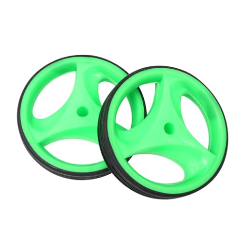 Set de ruedas de entrenamiento para bicicleta con ruedas auxiliares parpadeantes silenciosas y soporte de 12 pulgadas, accesorio estabilizador de equilibrio para bicicleta verde para niños miniatura 7