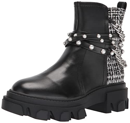 Nine West Women s Cearlz3 Ankle Boot, Black Multi, 8