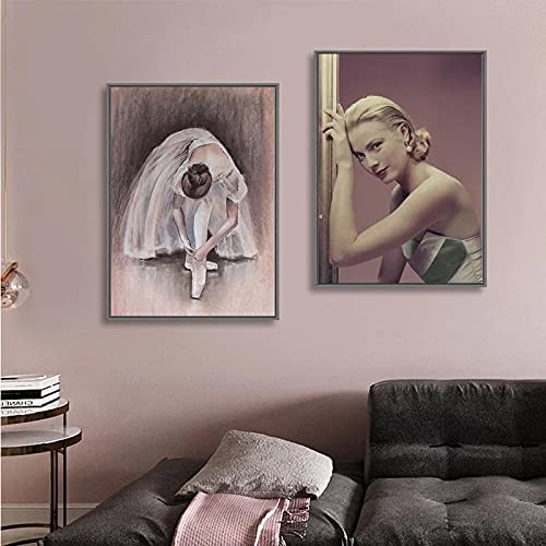 Peinture sur toile d'art mural au drapé impeccable pour une décoration de salon chic