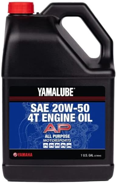 Yamalube All Purpose 4 Four Stroke Oil 20w-50 1 Gallon
