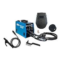 Güde Universalschweissgerät Uni-Mig 125 SYN (230 V, 4 in 1, 120 A max. Schweißstrom, 20-120 A Regelber., inkl. Elektrodenhalter, Schlauchpaket, Masseklemme, Schlackenhammer, Schweißschild & Fülldraht)