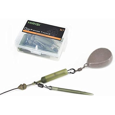 10 Juegos de Plataformas de Pesca de Carpas con Accesorios de Aparejos Terminales Cover