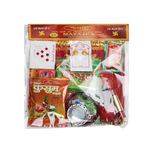 MATA Solah Shingar Pack Durga MATA Navratri Bhent Shringar MATA Suhag Pack Navratra Pooja Durga Puja