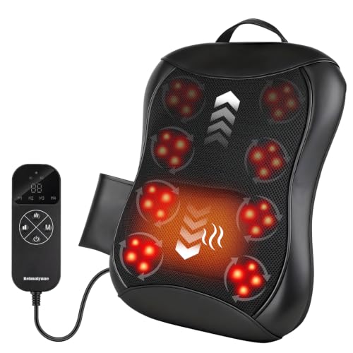 Shiatsu Full-Back Massager with LCD
